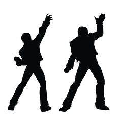 judo karate game player silhouette SHapes Drawing Vol 09