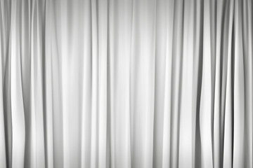 Obraz premium gray satin silk, elegant fabric for backgrounds