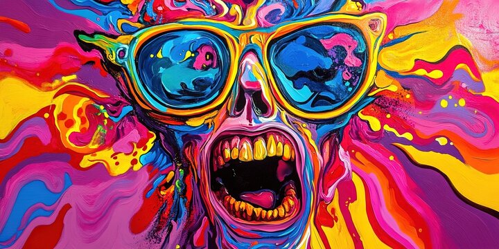 psychedelia gonzo concept