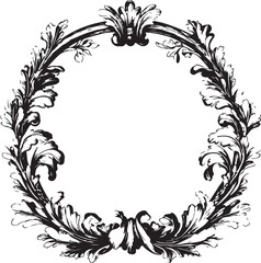 frame with ornament