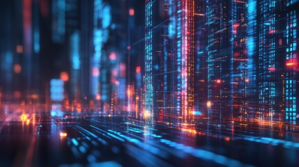 abstract structure circuit computer technology business background