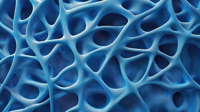 blue plexus background