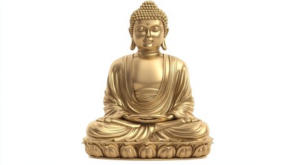 Meditation buddha statue. Religion spirituality soul peace concept
