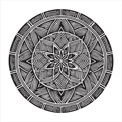 luxury mandala pattern Vector illustration - Mandala design for coloring page design
