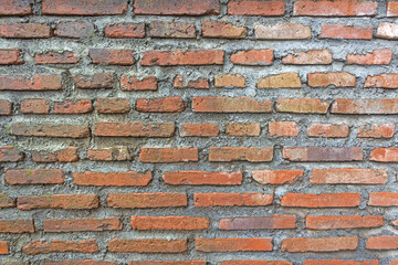 Red Brick Wall for Brickwork Background Design