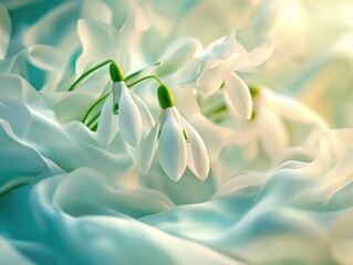 White flower bouquet