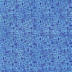 Fototapeta premium blue theme graphic design