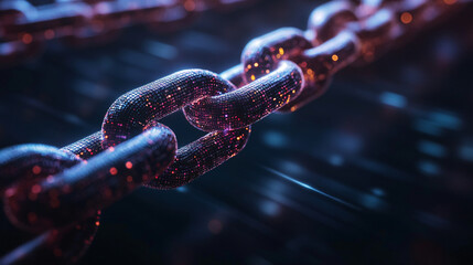 Synthetic organ blockchain dark intricate chains futuristic data connections biotech aesthetic grid network web internet bond link cyber hacker node cpu gpu computer security crypto aged fantasy