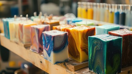 Soap-making offers a blend of science and creativity.