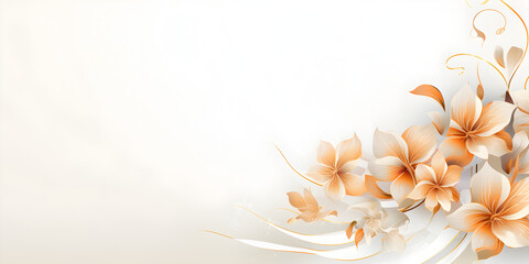 Elegant Floral Design with Subtle Autumn Vibes