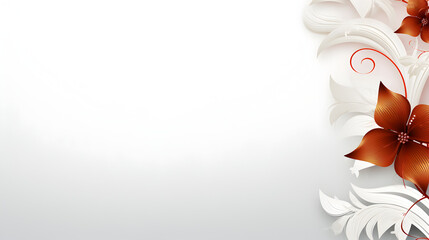 Minimal Autumn Leaf Design with Soft Hues