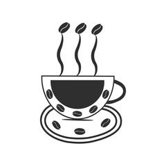 coffee cup clipart design, a cup of hot coffee with beans, coffee mug icon,
hot tea cup symbol with steam sign, coffee mug steamy, Vector icon, coffee cup icon, clipart illustration,