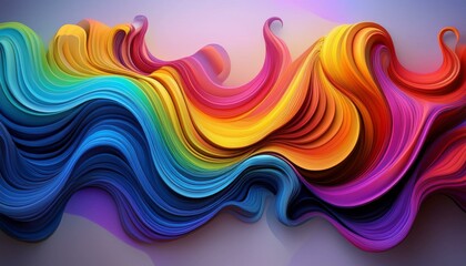 "Blurred Spectrum: A Colorful Texture"
