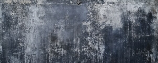 Obraz premium A Grungy Textured Concrete Wall Background Dark Grey and White Abstract Urban Architectural Design Element