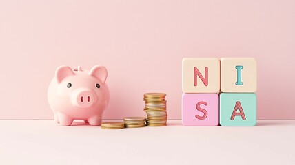 NISAで資産形成するイメージ画像