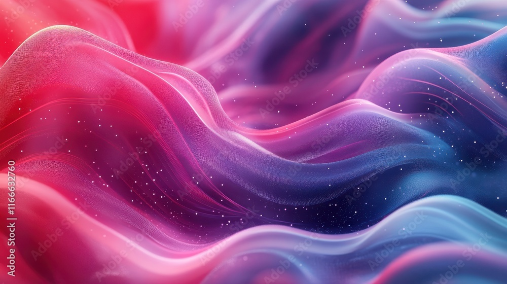 Poster digital graphic abstract background for technological processes, neural networks, digital data stora