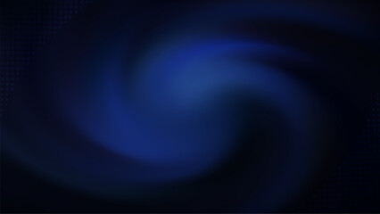 Dynamic and mesmerizing abstract background with a swirling blue design