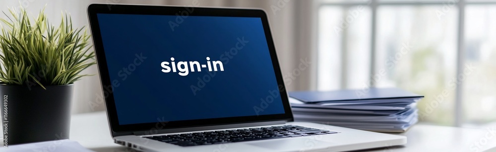 Aufkleber laptop displaying 