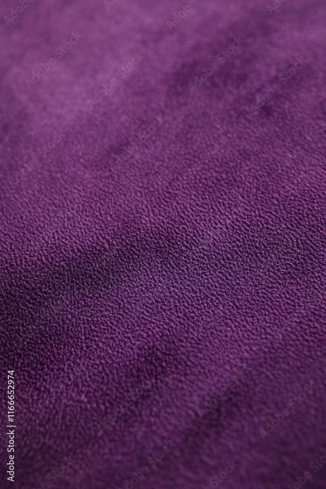 Poster Close-up texture of deep purple fabric showing subtle surface variations.