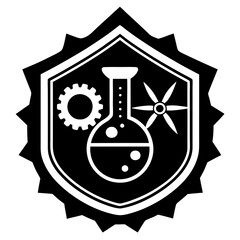 Modern STEM Education Branding Logo for Schools and Institutions