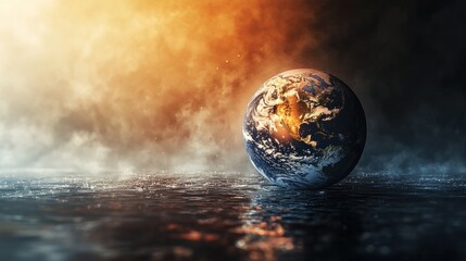 Earth's Reflection: A Global Perspective on Climate Change