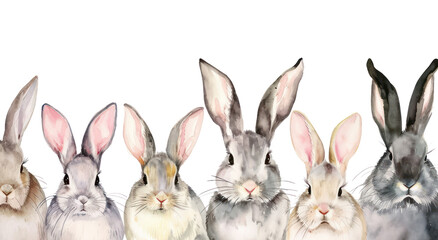 Fototapeta premium PNG Rabbits animal mammal rodent.