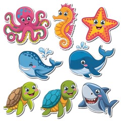 animals set