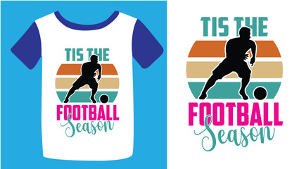Football T-Shirt Sport Design Football Sport Typography T-Shirt. T-Shirt Sport Design Soccer T-Shirt Design svg design