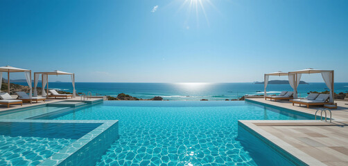 Obraz premium Coastal Bliss: 