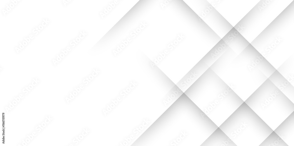 Aufkleber Elegant abstract background with grey lines with shadow. modern abstract gray line light dynamic shape composition background. Gray and white geometric background with copy space. , Modern design.	