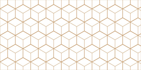 Abstract hexagon geometric cube creative concept triangle overlap square technology background. digital cubes fabric and wallpaper grid block texture background.	
