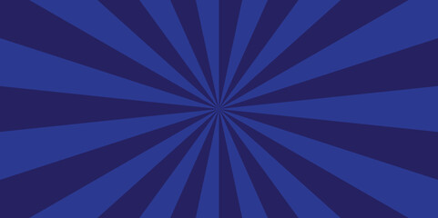 Background sunburst pattern blue design. Vintage sunrays illustration swirl grunge backdrop line. sun beam vector banner design and comic burst gradient concept pattern.