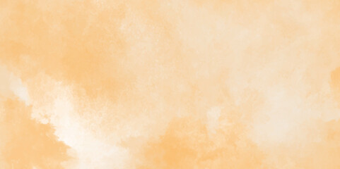 Adstract yellow watercolor background, yellow watercolor smooth paint old texture painting background,watercolor background concept, vector.