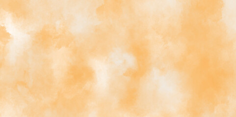 Adstract yellow watercolor background, yellow watercolor smooth paint old texture painting background,watercolor background concept, vector.