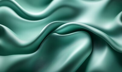 Fototapeta premium Glowing turquoise olive gradient background, subtle highlights texture, event flyer, minimalist style, Generative AI