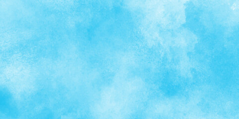 Abstract blue watercolor background,Hand painted abstract soft sky blue watercolor sky and clouds,Soft cloud in the sky background blue tone for wallpaper,white background .Background with clouds,