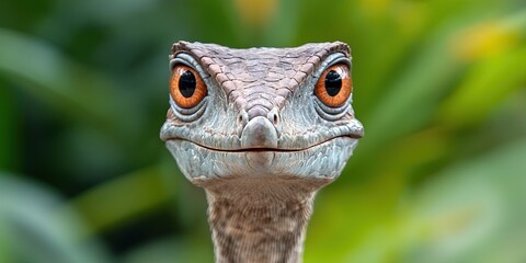 Fototapeta premium velociraptor in nature 