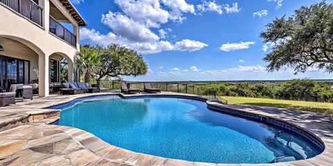 Fototapeta premium real estate photo of vacation home 