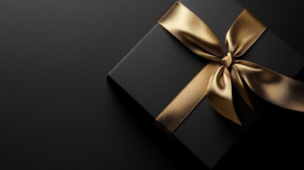 Elegant Black and Gold Invitation Card Design