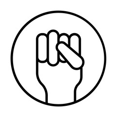 Obraz premium Human Rights icon Design