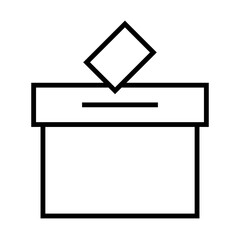 Voting Ballot icon Design