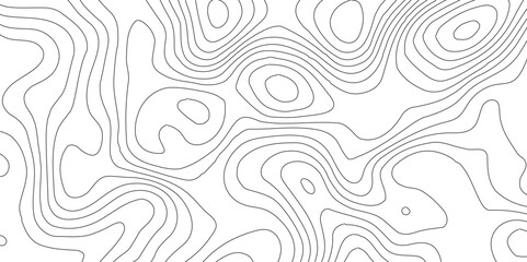 Abstract Blank Detailed Topographic Contour Map Subtle White Vector Background, Topography map art curve drawing. geographic contour map paper texture,paper texture Imitation of a geographical map sha