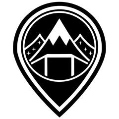 Creative Local Guides Branding Logo with Minimalist Style