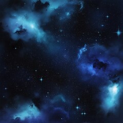 Fototapeta premium galaxy background with shimmering stars