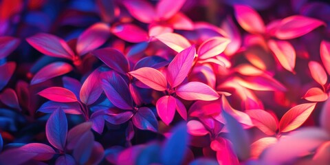 Obraz premium Close-up of purple leaves