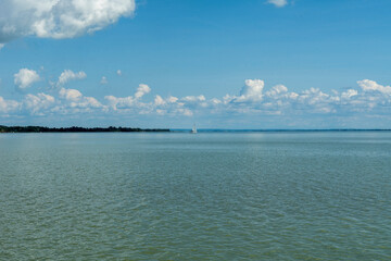 Lake Balaton, the largest lake in Hungary