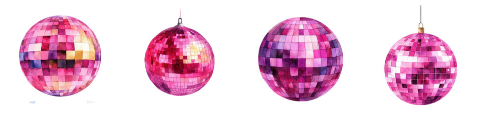 Sparkling Disco Ball Hanging From the Ceiling Casting Mesmerizing Reflections and Lighting Up the Room for Lively Parties Festivals and