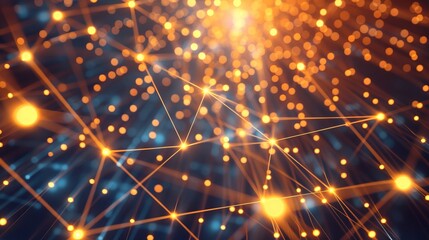 Illuminated dna strands against a dark blue backdrop  a close up exploration of genetics