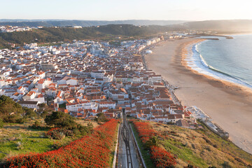 Nazarè e la sua spiaggia