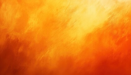 Abstract Orange and Gold Textured Background Warm Vibrant Painted Design